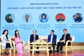 CHỦ TỊCH HANEL TẠI DIỄN ĐÀN DOANH NHÂN NỮ 2025